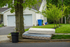The cheapest way to get rid of an old mattress.