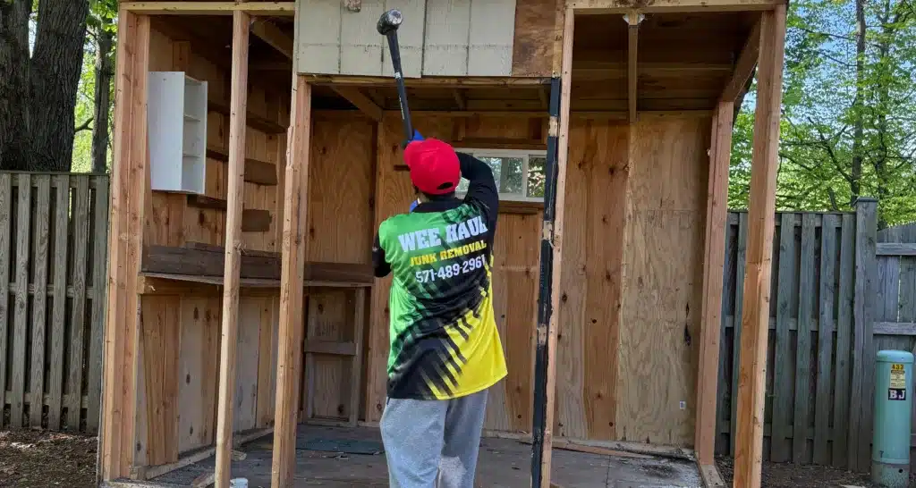 shed removal