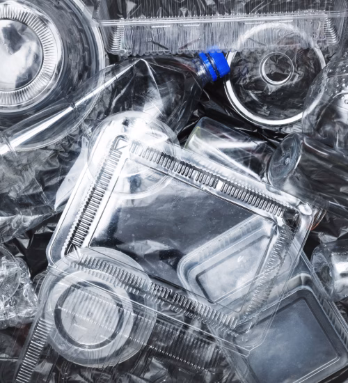 Plastic containers cleaned before recycling Plastic containers cleaned before recycling